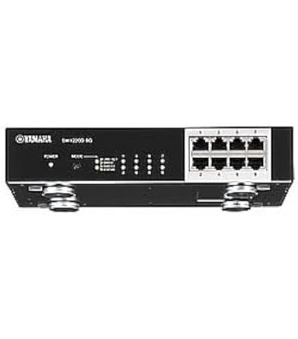 【動作確認済】 YAMAHA SWX2200-8G L2スイッチングハブ SWX2200-8PoE 特長